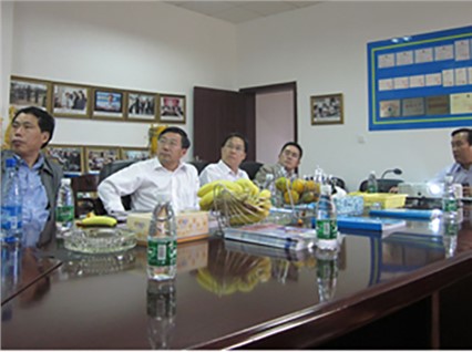 國家煤監局科技裝備司司長朱鳳山先生一行蒞臨我公司視察工作