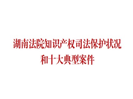 朱、李侵犯湘潭恒欣商業(yè)秘密案列入湖南十大知識產(chǎn)權典型案例